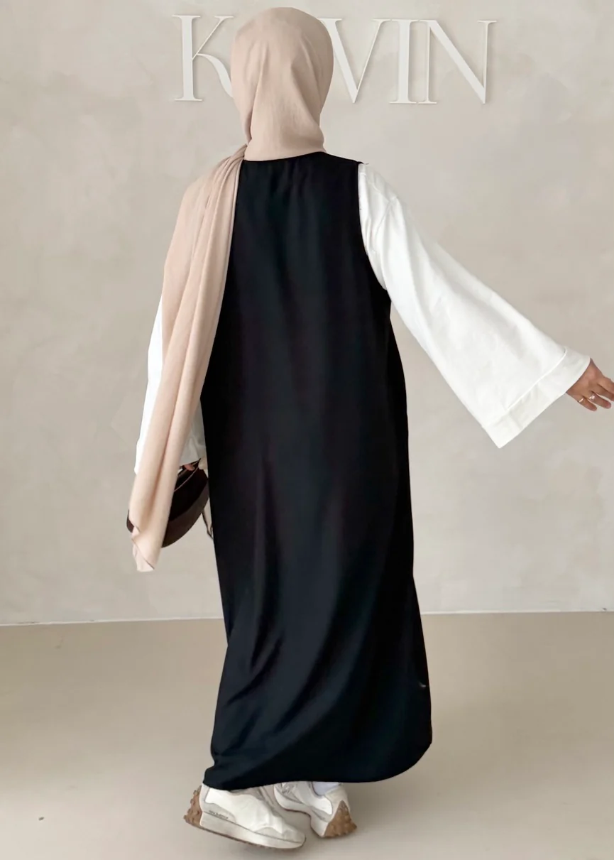 Kurzarm Essential Kleid - Image 32