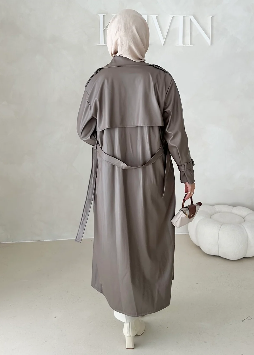 Trenchcoat in Lederoptik - Image 13