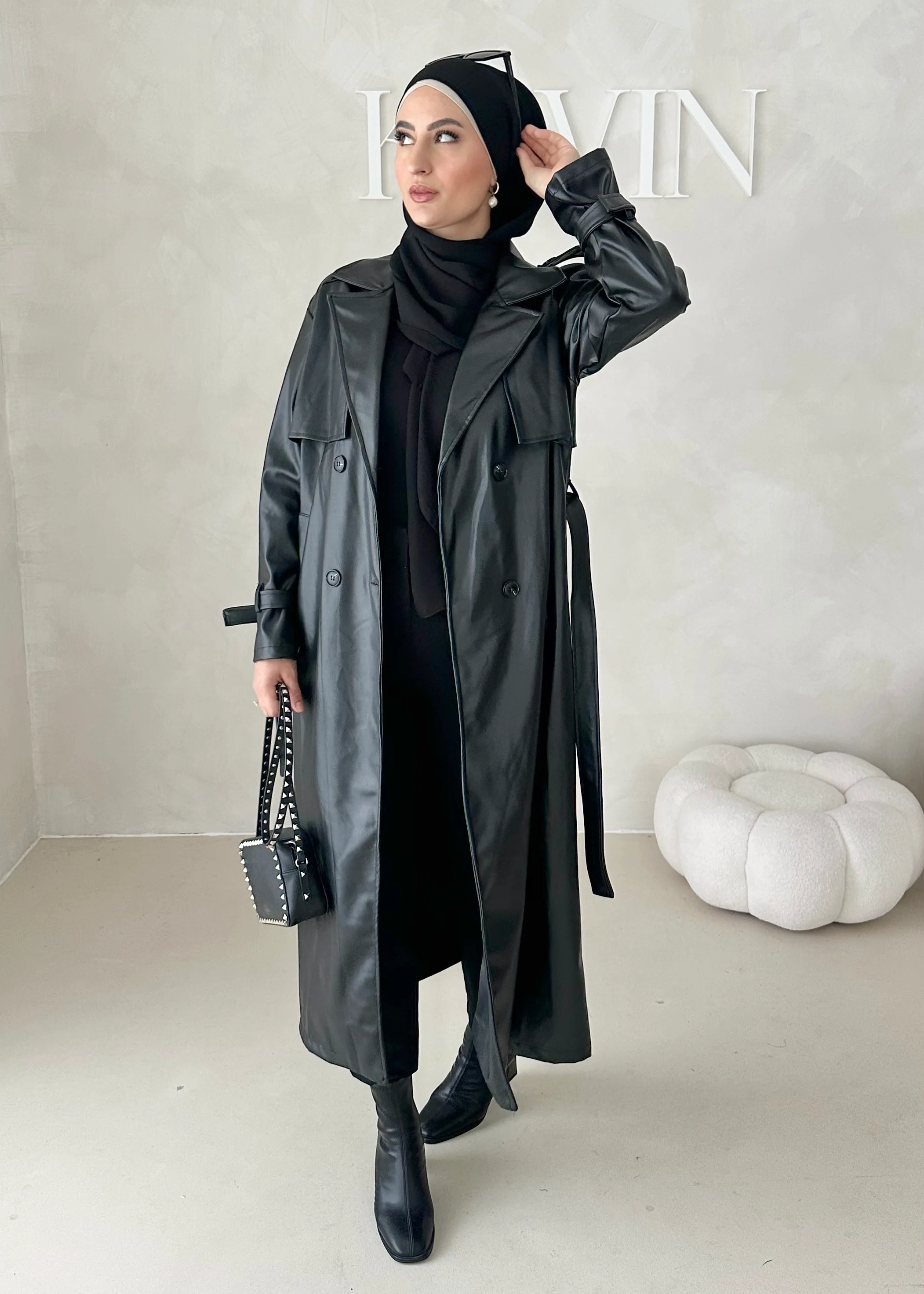 Trenchcoat in Lederoptik - Image 20