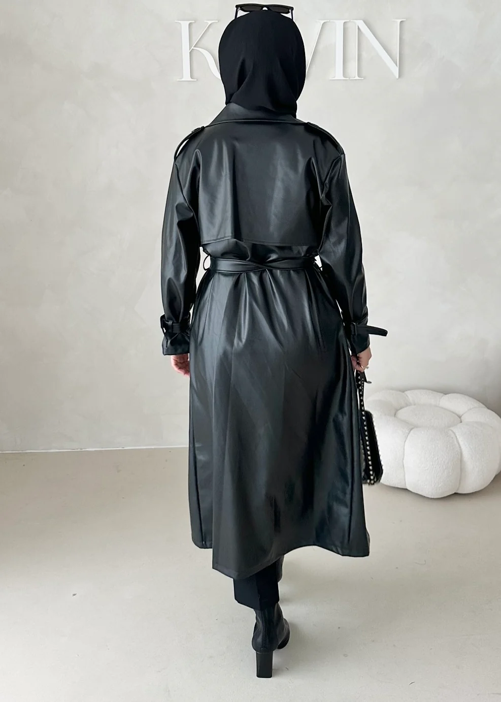 Trenchcoat in Lederoptik - Image 22