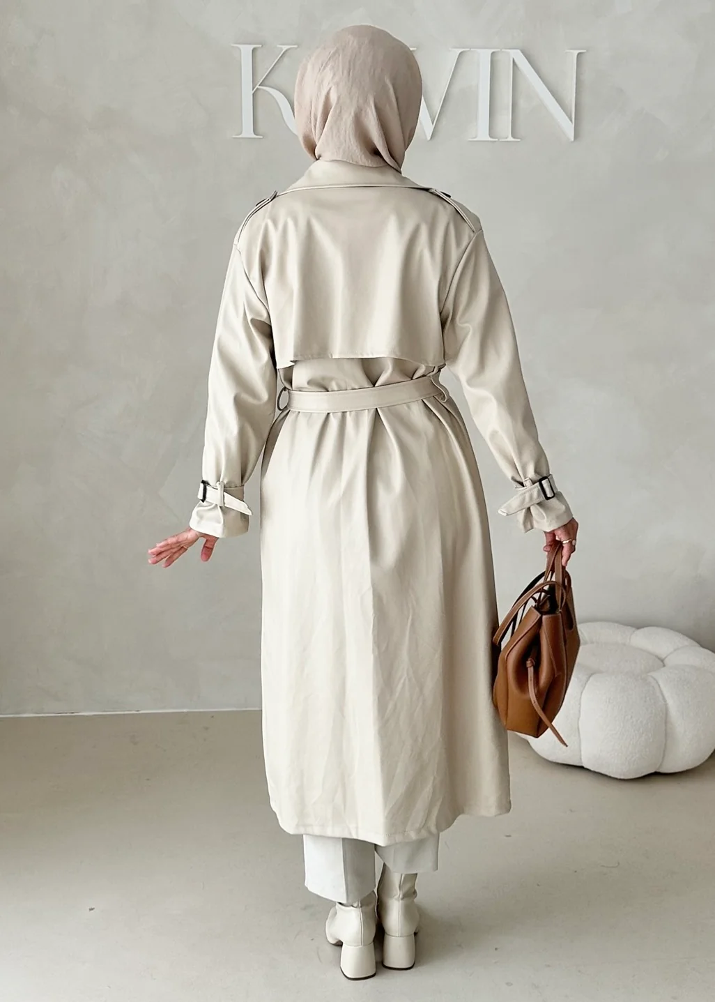 Trenchcoat in Lederoptik - Image 9