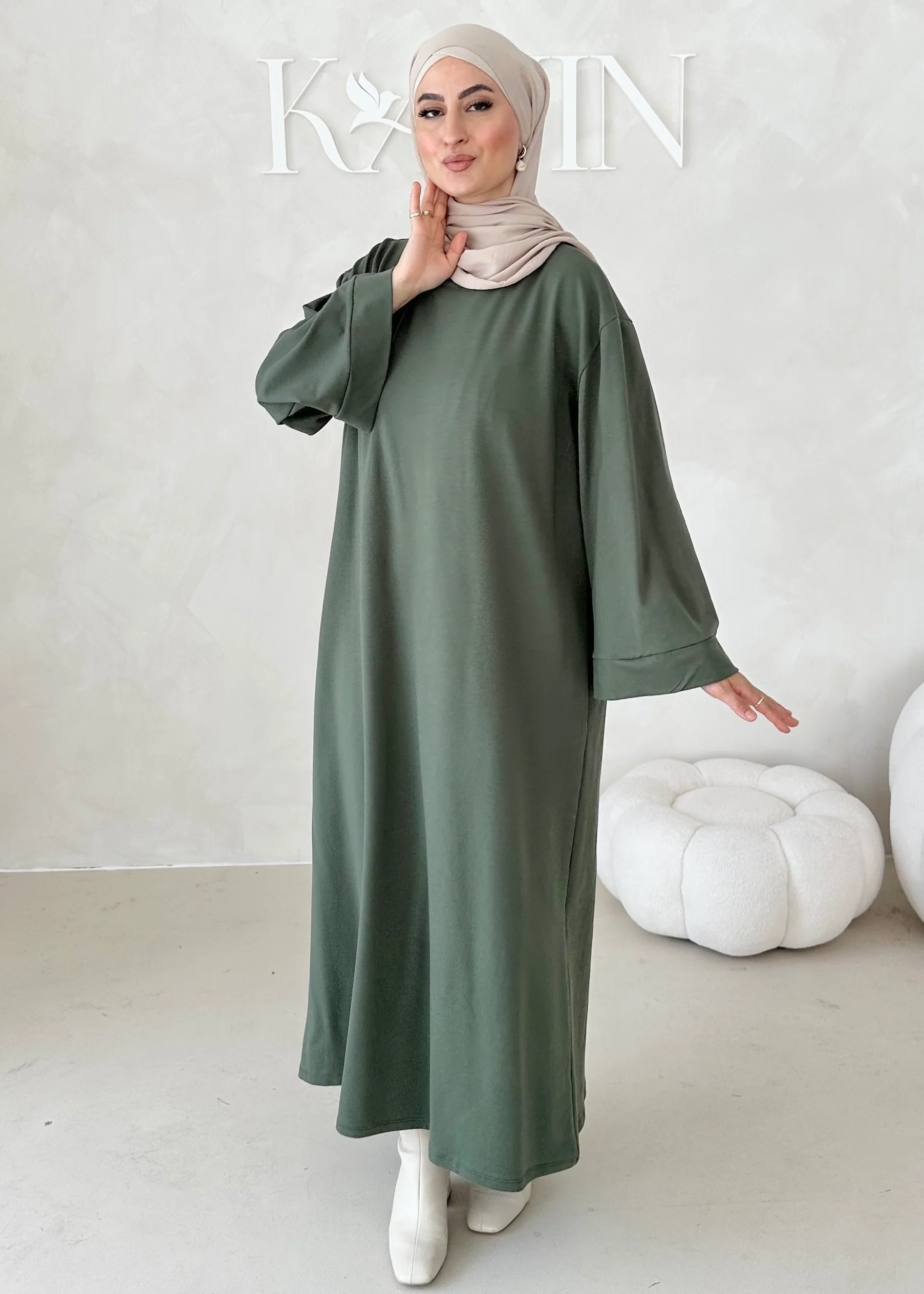Comfy Kleid mit weiten Ärmel - Image 7