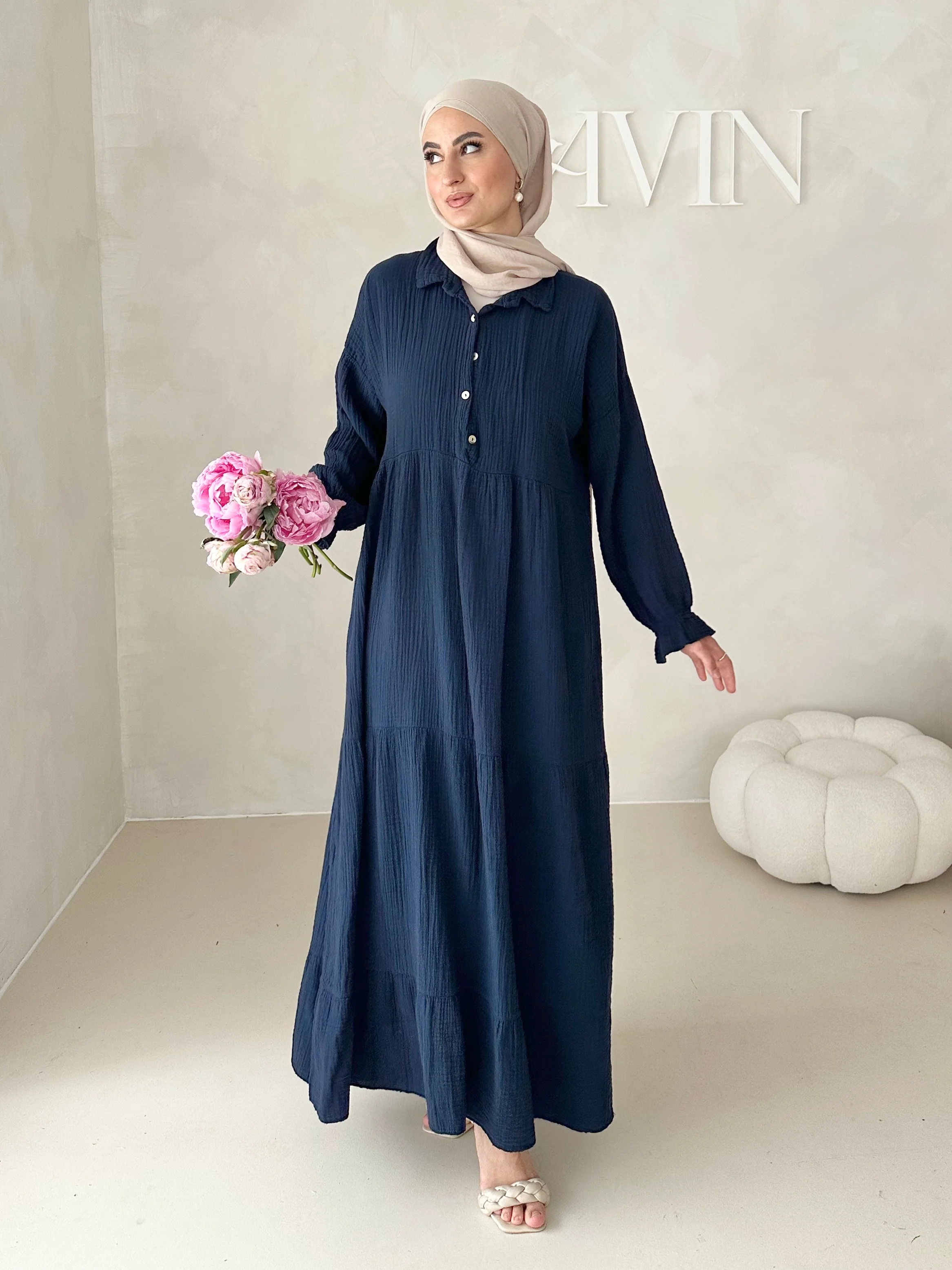 Musselin Boho Kleid - Image 20