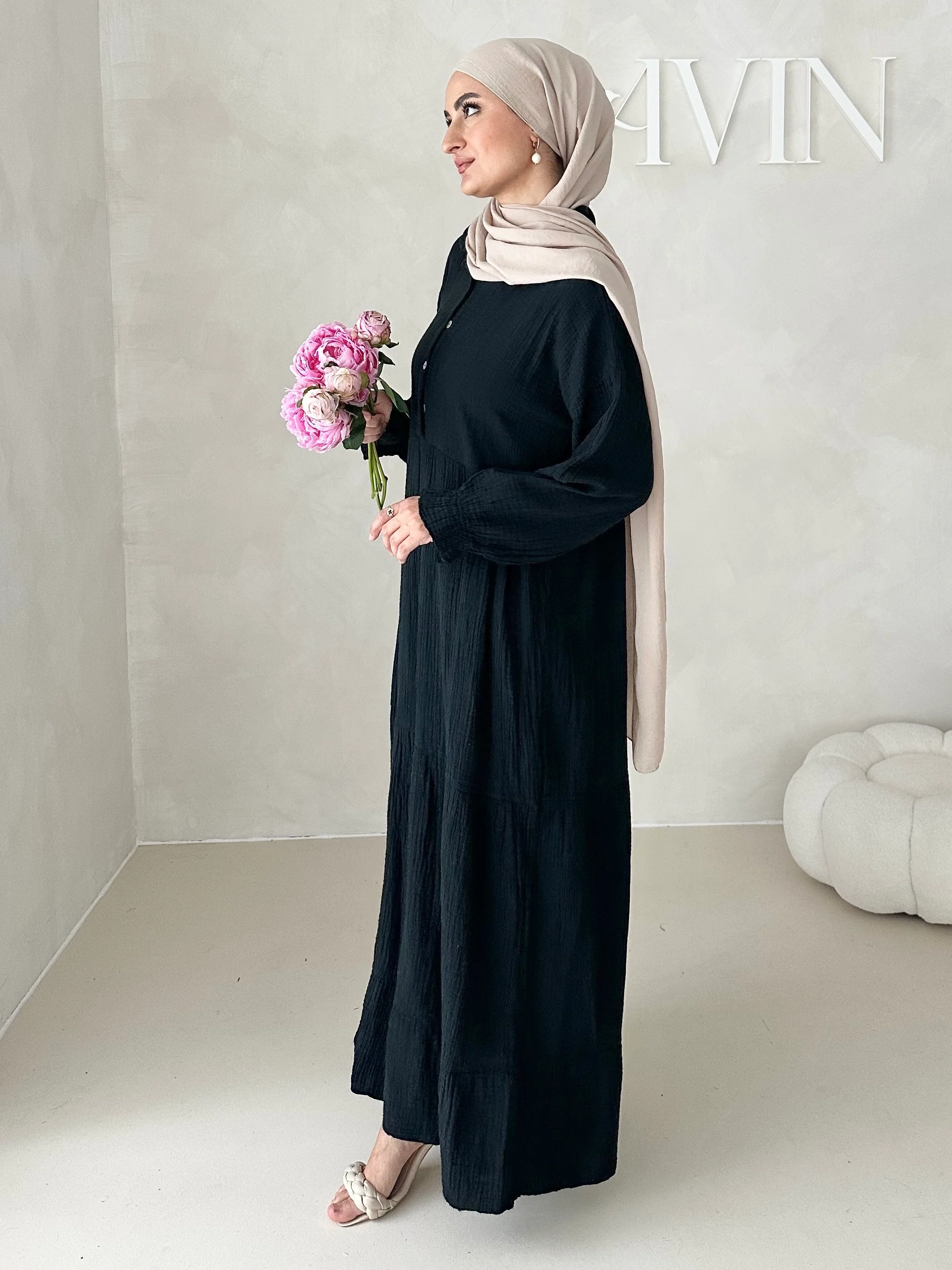 Musselin Boho Kleid - Image 23