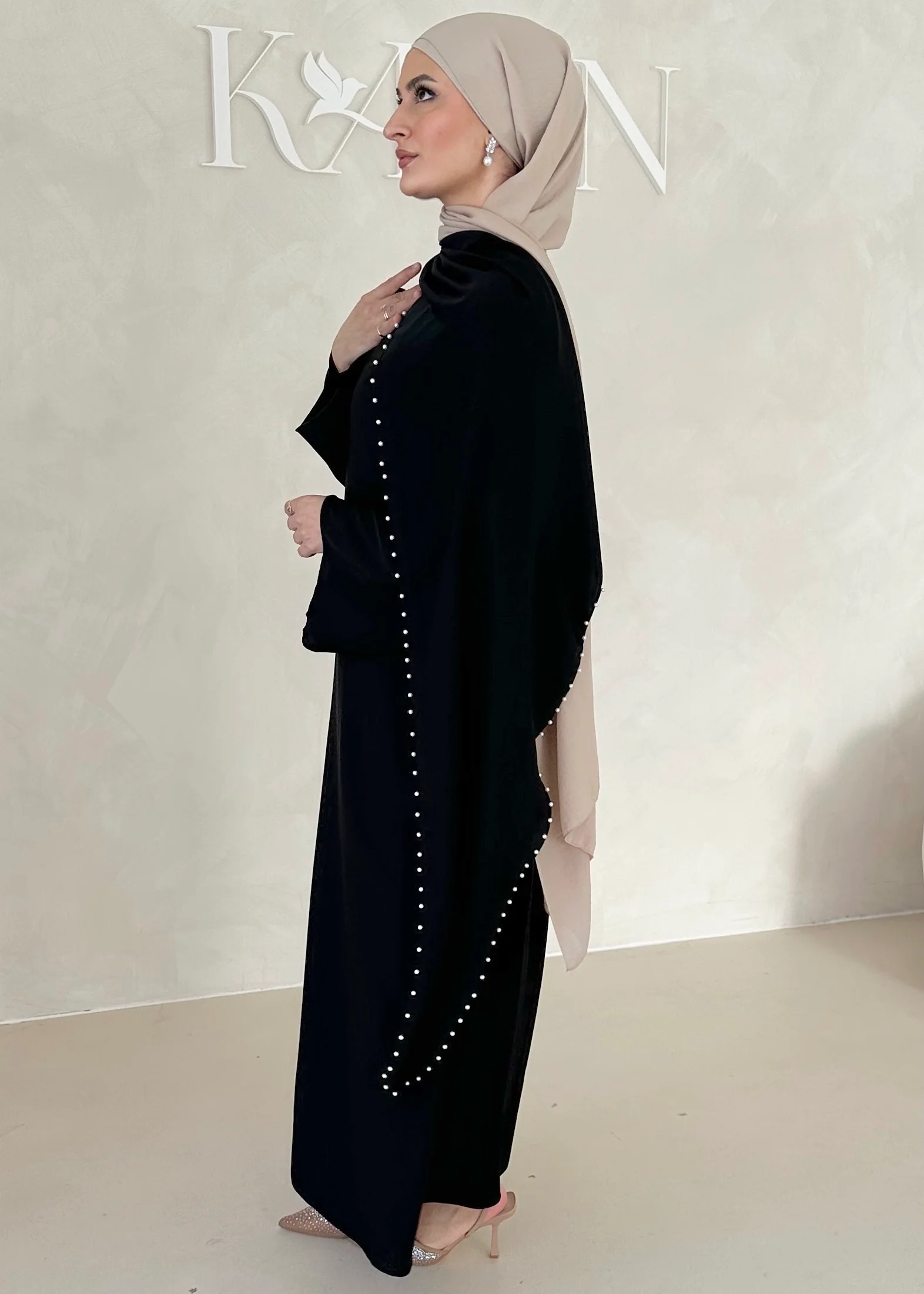 Pearl Kleid MIT Schulterschleppe - Image 28
