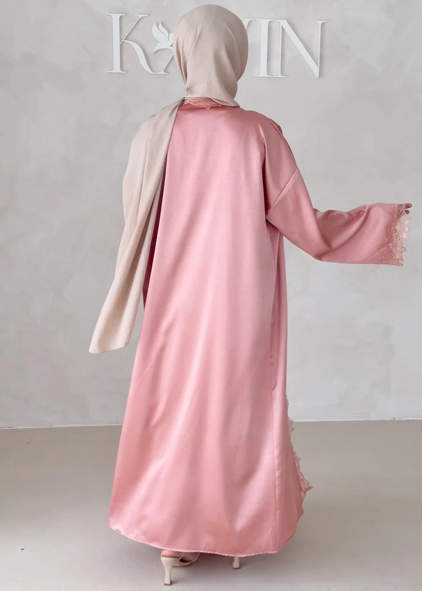 Rosé Abaya-Zweiteiler - Image 15