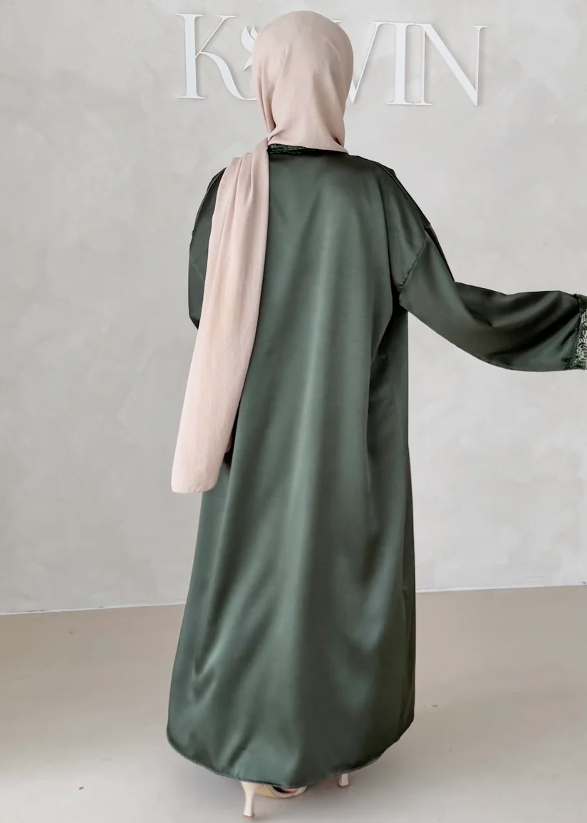 Rosé Abaya-Zweiteiler - Image 24