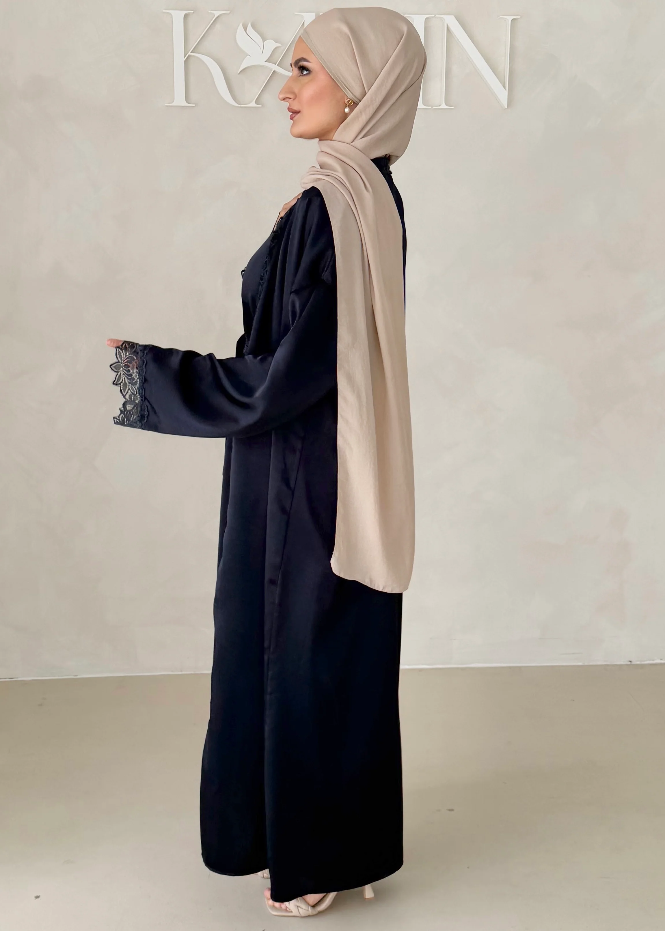 Rosé Abaya-Zweiteiler - Image 30