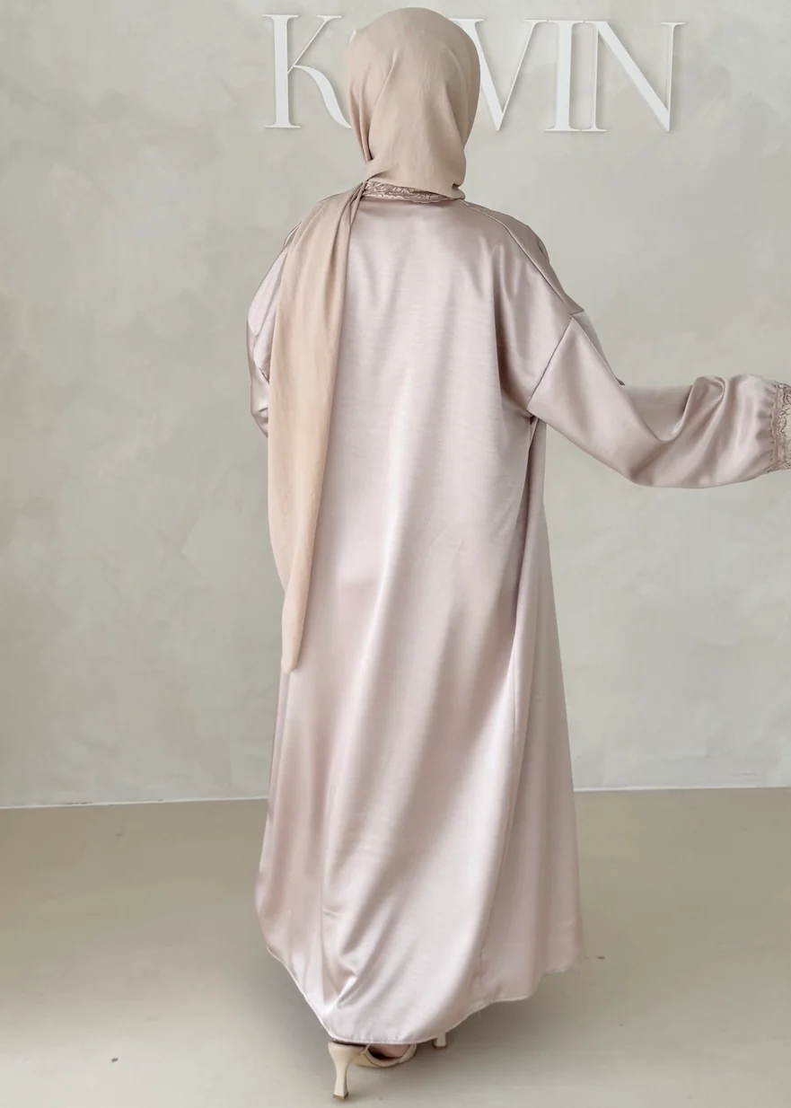 Rosé Abaya-Zweiteiler - Image 7