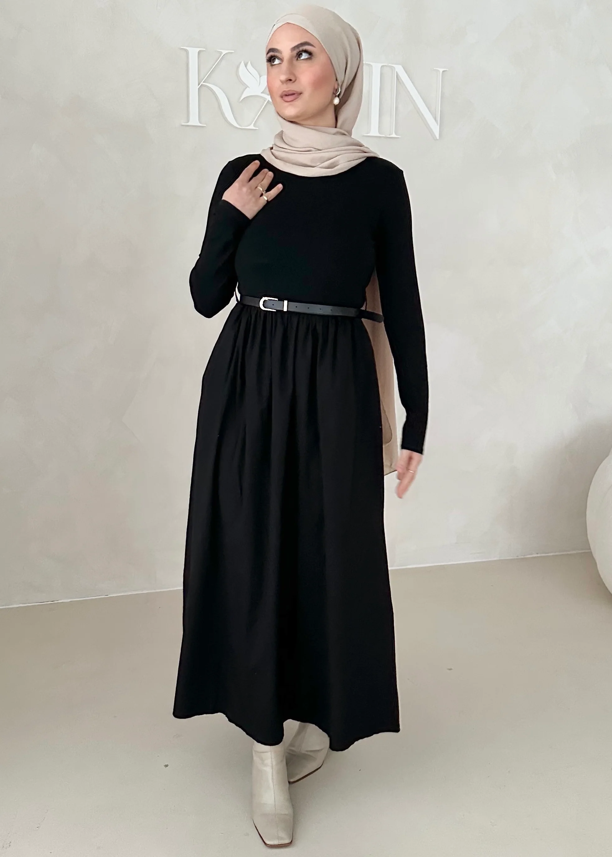 Soél Kleid mit Gürtel - Image 19
