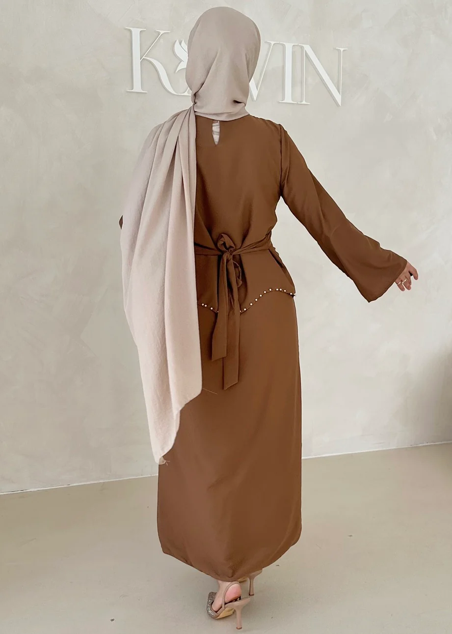 Zweilagiges Pearl Kleid - Image 18