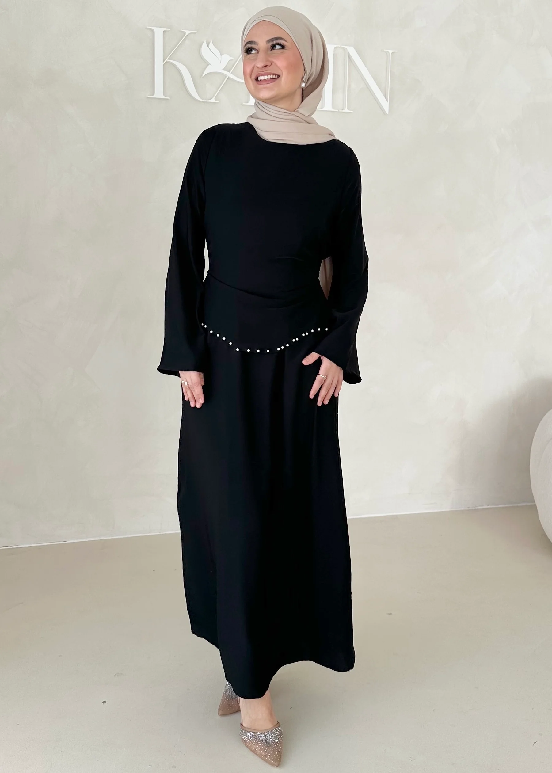 Zweilagiges Pearl Kleid - Image 28